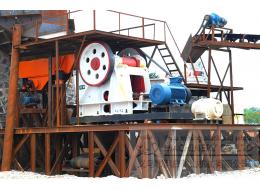 浙江金華-單段顎式破碎機(jī)-砂石生產(chǎn)線(xiàn)
